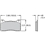 Wilwood 150-9136K NDL/Dynalite Bridge Bolt Brake Pads, Dyna Pro BP-10 Wilwood 150-9136K NDL/Dynalite Bridge Bolt Brake Pads, Dyna Pro BP-10