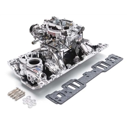 Edelbrock 20294 Performer RPM Intake Manifold/Carburetor Kit,5.0-5.7L
