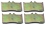 Wilwood 15E-6096K Poly-E Double Quick Change Brake Pads, Set/4 Wilwood 15E-6096K Poly-E Double Quick Change Brake Pads, Set/4