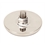 Brake Pedal Pad, Round, Stainless Steel Brake Pedal Pad, Round, Stainless Steel