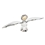 Big Feather Radiator Wing, Chrome Big Feather Radiator Wing, Chrome