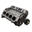 Big Block Chevy Lower Alternator Bracket, Chrome Big Block Chevy Lower Alternator Bracket, Chrome