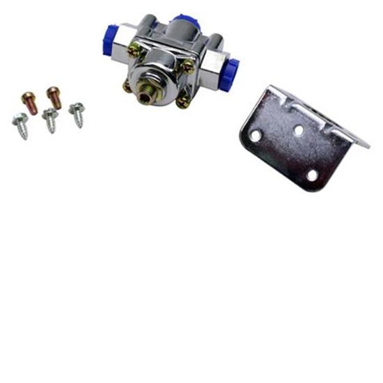 Holley 12803 High Pressure Fuel Regulator, 2Port, 41/2 to 9 PSI, 3/8