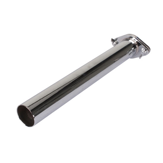 Speedway Stainless Steel Exhaust Dump Tube, 2 x 16 eBay