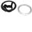 Ididit Adjustable Steering Column Floor Mount, 1-3/4 Inch