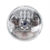 Speedway 7 Inch Tri-Bar Headlights w/ Clear Turn Signal Lens