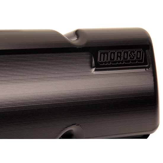 thumbnail image 2 of Moroso 64051 Billet Aluminum Crankshaft Pulley - Single Groove, 30% Underdrive, For Small Block Chevy 2 of 10
