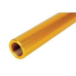 AFCO 20053 Aluminum Tube, 12 Inch Long, 1 Inch O.D., 3/4 Inch