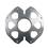 2 Piece Aluminum Inboard Clamp 2 Piece Aluminum Inboard Clamp