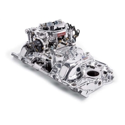 Edelbrock 20614 Performer RPM Intake Manifold/Carburetor Kit,BB Chevy
