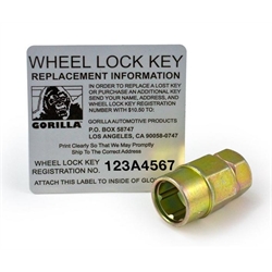 Garage Sale - Gorilla Automotive 12mm-1.25 Acorn Lug Nuts with Key