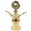Model T Motor Meter, Wreathed, Brass Model T Motor Meter, Wreathed, Brass