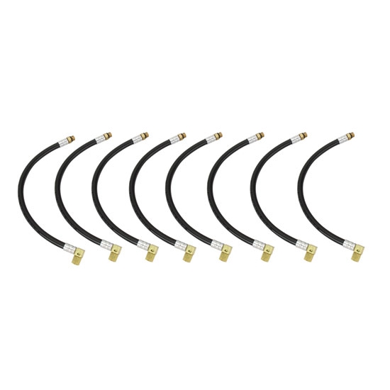 Hilborn Fuel Injector Hose Line, 90 Degree End, Set of 8, 3/16 ID eBay