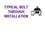 Universal Bolt-Through Engine Mount Cushion Kit Universal Bolt-Through Engine Mount Cushion Kit