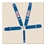 Simpson 5-Point Harness Seat Belt, Bolt-In, Pull Up Simpson 5-Point Harness Seat Belt, Bolt-In, Pull Up