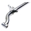 Spring Behind Front Tube Axle, Chevy Spindle, 4 Inch Drop, Chrome Spring Behind Front Tube Axle, Chevy Spindle, 4 Inch Drop, Chrome