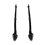 1926-1927 Tall Model T Windshield Posts, Stock Height, Plain 1926-1927 Tall Model T Windshield Posts, Stock Height, Plain