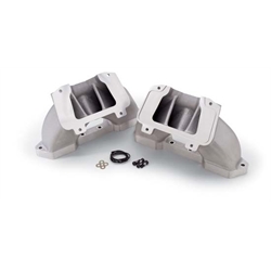 Edelbrock 28468 Victor 2 Piece Intake Manifold, 18 Degree