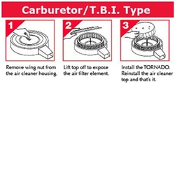 Fuel Saver for Carbureted/TBI Engines, 7-1/4 O.D., 2-3/8 Inch Tall