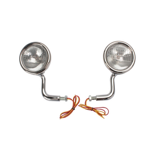 19281929 Ford Model A Stainless Steel Cowl Light Assembly eBay