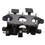 Wilwood Reverse Swing Triple Master Cylinder Pedal, 6.2:1 Wilwood Reverse Swing Triple Master Cylinder Pedal, 6.2:1