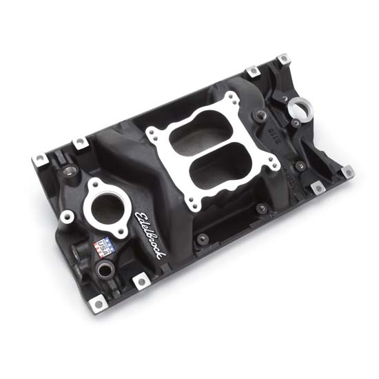 Edelbrock 21163 Performer Vortec Intake Manifold Black Chevy 5 7L eBay