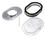Ball Milled Billet Aluminum Oval Air Cleaner, 12 Inch Ball Milled Billet Aluminum Oval Air Cleaner, 12 Inch