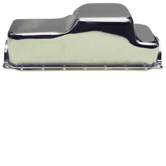 Speedway 91017705 Dodge Plymouth Mopar 360 Stock Chrome Front Sump Oil