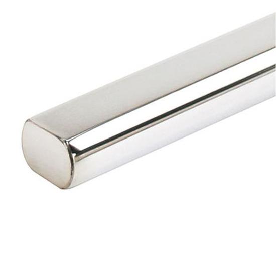 Steering shaft inch o d double polished stainless