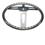 15 Inch Standard Dish Aluminum Steering Wheel 15 Inch Standard Dish Aluminum Steering Wheel