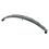 Super Glide T-Bucket Front Spring, Standard Eye, Plain Super Glide T-Bucket Front Spring, Standard Eye, Plain