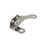 Panhard Bracket Batwing End, Polished