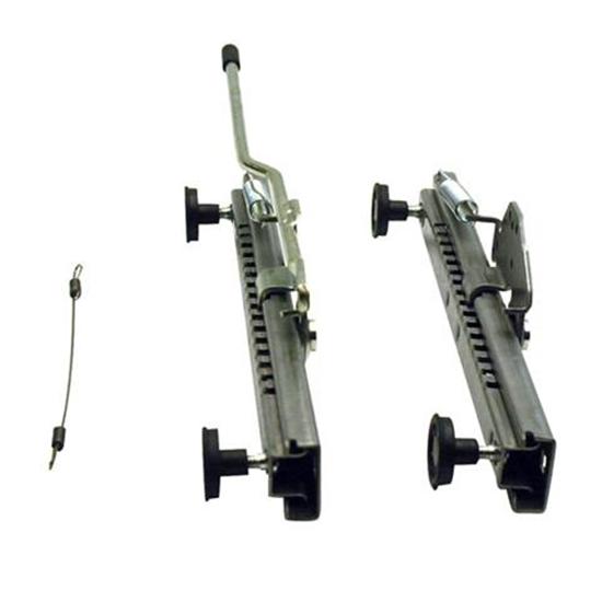 Speedway Universal Bucket Seat Sliders, Adjustable, Pair, Hotrod