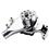 King Chrome Small Block Chevy 1969-86 Long Water Pump King Chrome Small Block Chevy 1969-86 Long Water Pump