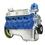 BluePrint 302 Ford Hot Rod Crate Engine w/ Front Sump Pan BluePrint 302 Ford Hot Rod Crate Engine w/ Front Sump Pan