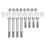 Speedway 1932-1934 Ford Front Four Bar Kit - Stainless Steel