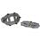 1928-48 Ford Quick Change Look Rear End Cover, Raw Aluminum 1928-48 Ford Quick Change Look Rear End Cover, Raw Aluminum