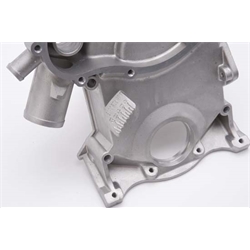 Edelbrock 4265 Aluminum Timing Cover, Pontiac 350, 400, 455