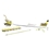 Lokar ATS60C4AM Ford C4 and C5 Hi-Tech Shifter, 23 Inch Lokar ATS60C4AM Ford C4 and C5 Hi-Tech Shifter, 23 Inch