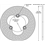 Wilwood 160-3327 Aluminum Front Sprint/Midget Drilled Rotor Wilwood 160-3327 Aluminum Front Sprint/Midget Drilled Rotor