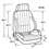 Scat Procar Rally 1000 Series Seats