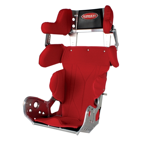 New Kirkey 27 Series Micro/Mini Sprint Car Racing Seat, Red 14" Wide eBay