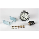 Stewart Warner 82473 Wings Electric Oil Pressure Gauge, White