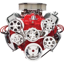 Billet Specialties 14220 Tru Trac Serpentine Systems - B/B Chevy