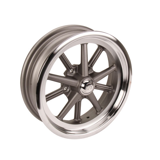 Team III Gasser ET 15 Inch Wheel-15x4.5, 5 on 4.5, 2 In. Backspace Team III Gasser ET 15 Inch Wheel-15x4.5, 5 on 4.5, 2 In. Backspace