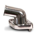 AFCO 80312-15 Chevy Aluminum Thermostat Housing, 15 Degree Neck