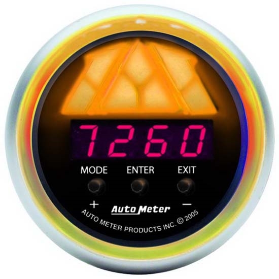 Auto Meter 3387 Sport-Comp Pro-Shift Digital Shift-Light Gauge, Stage1 Auto Meter 3387 Sport-Comp Pro-Shift Digital Shift-Light Gauge, Stage1