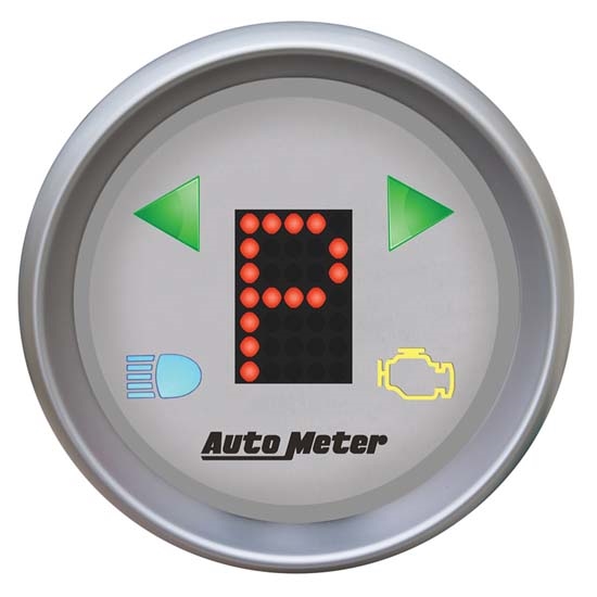 Auto Meter 4359 Ultra-Lite Digital PRNDL Gear Position Indicator Gauge Auto Meter 4359 Ultra-Lite Digital PRNDL Gear Position Indicator Gauge