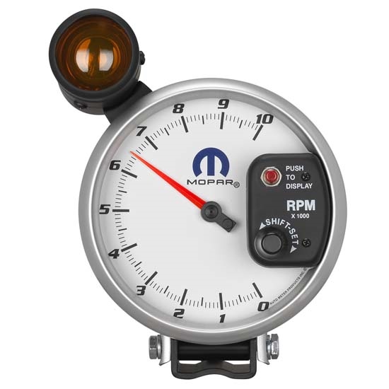 Auto Meter 880410 Mopar Air-Core Pedestal Tachometer Gauge, 5 Inch Auto Meter 880410 Mopar Air-Core Pedestal Tachometer Gauge, 5 Inch