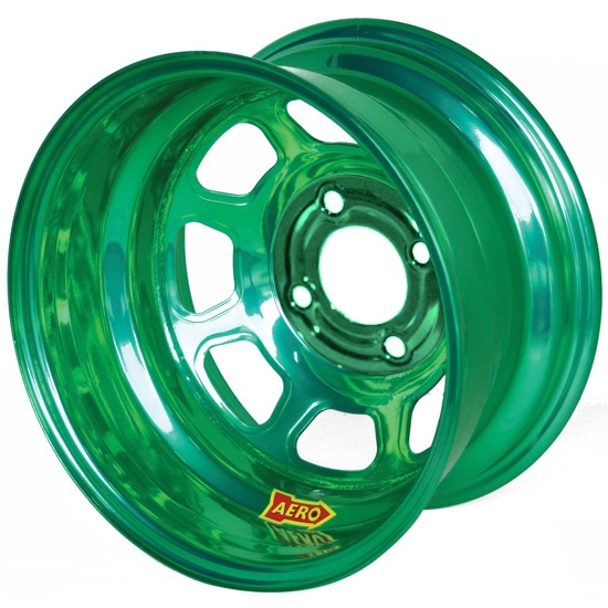 Aero 30-974030GRN 30 Series 13x7 Inch Wheel, 4 on 4 BP, 3 Inch BS Aero 30-974030GRN 30 Series 13x7 Inch Wheel, 4 on 4 BP, 3 Inch BS